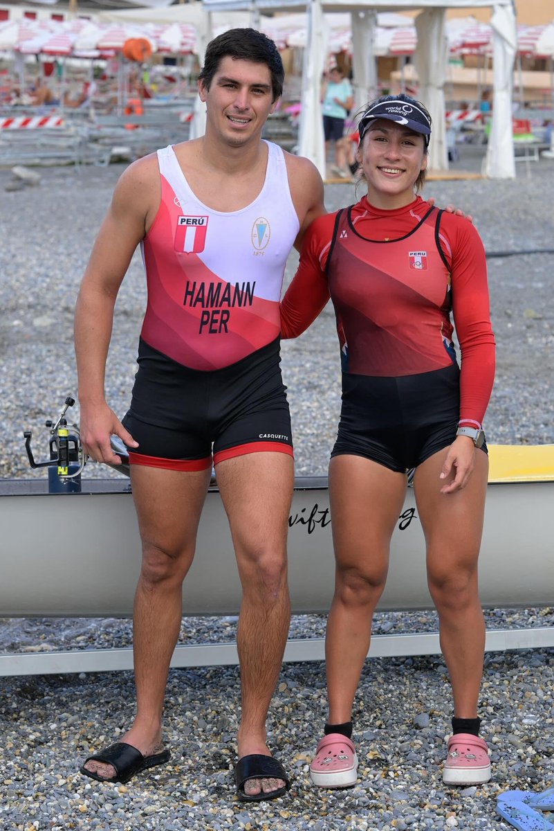 Sergio Moreno (@sergiomoreno11) on Twitter photo Grandes <a href="/GeronimoHamann/">Geronimo Hamann</a> y Pamela Noya. La dupla peruana se ubicó novena del planeta en el Mundial de Remo Coastal realizado en Italia. Arriba Perú carajo!!! 🇵🇪🇵🇪 Grandes <a href="/GeronimoHamann/">Geronimo Hamann</a> y Pamela Noya. La dupla peruana se ubicó novena del planeta en el Mundial de Remo Coastal realizado en Italia. Arriba Perú carajo!!! 🇵🇪🇵🇪
