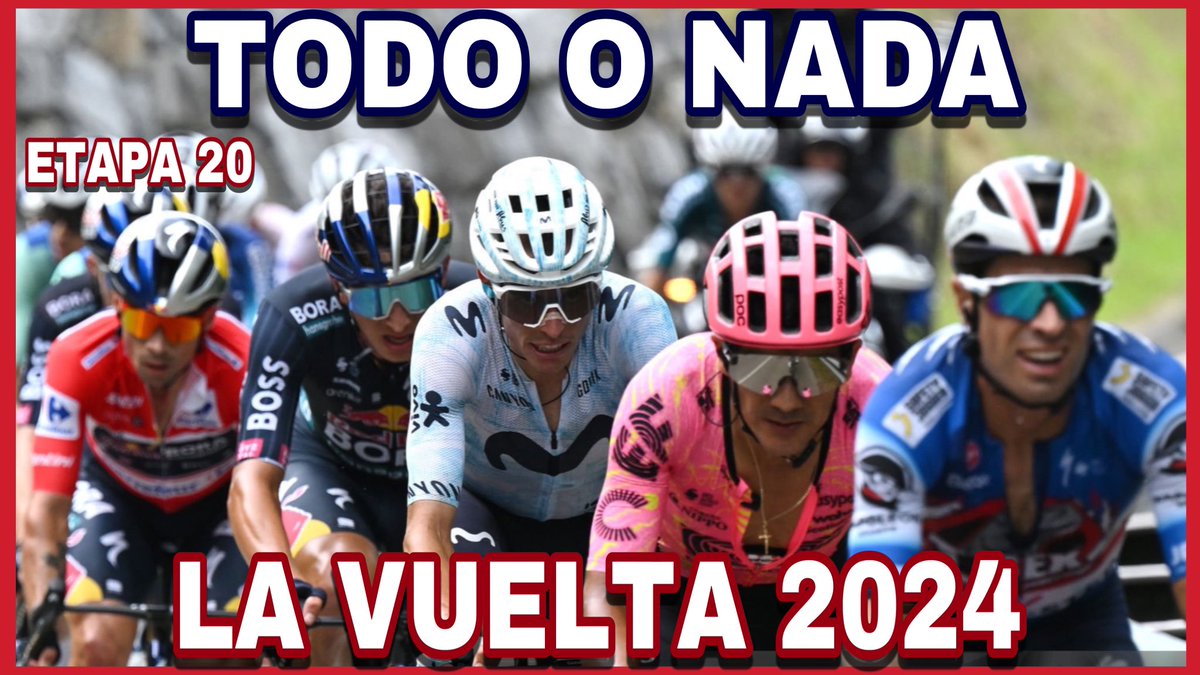 ❗️NUEVO ANÁLISIS❗️

👉 youtu.be/VdRZKEBuoc4 👈

ETAPA 20 ➤ LA VUELTA a ESPAÑA 2024 🇪🇸 Todo o Nada

#LaVuelta24