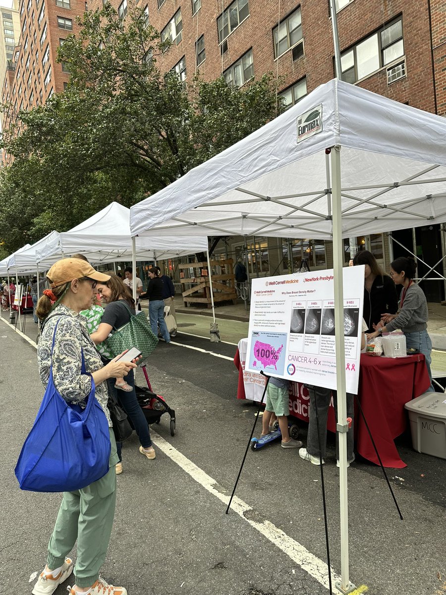 Shadi Azam (@shadiazam) on Twitter photo Representing Meyer Cancer Center <a href="/WCM_MeyerCancer/">Weill Cornell Medicine Meyer Cancer Center</a> and <a href="/WCMPopHealthSci/">Weill Cornell Medicine Population Health Sciences</a> on 2024 Third Avenue Fair - my area of research #breastcancer and mammographic density as a risk factor for breast cancer #mammographicdensity #breastdensity #communityoutreach Representing Meyer Cancer Center <a href="/WCM_MeyerCancer/">Weill Cornell Medicine Meyer Cancer Center</a> and <a href="/WCMPopHealthSci/">Weill Cornell Medicine Population Health Sciences</a> on 2024 Third Avenue Fair - my area of research #breastcancer and mammographic density as a risk factor for breast cancer #mammographicdensity #breastdensity #communityoutreach