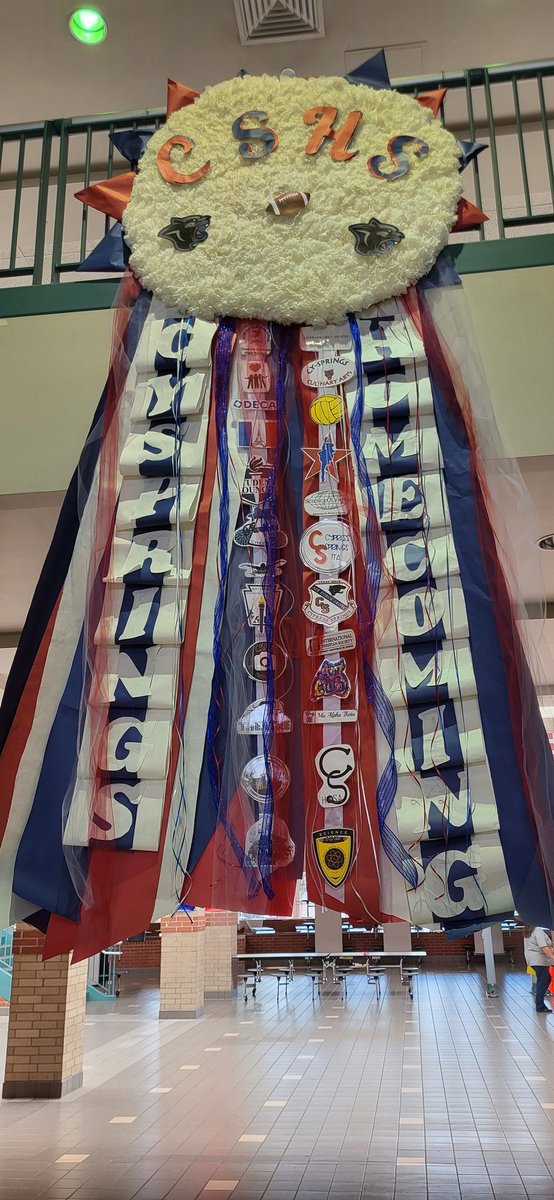 It's homecoming week at the Springs!! <a href="/CySpringsHS/">Cypress Springs HS</a>