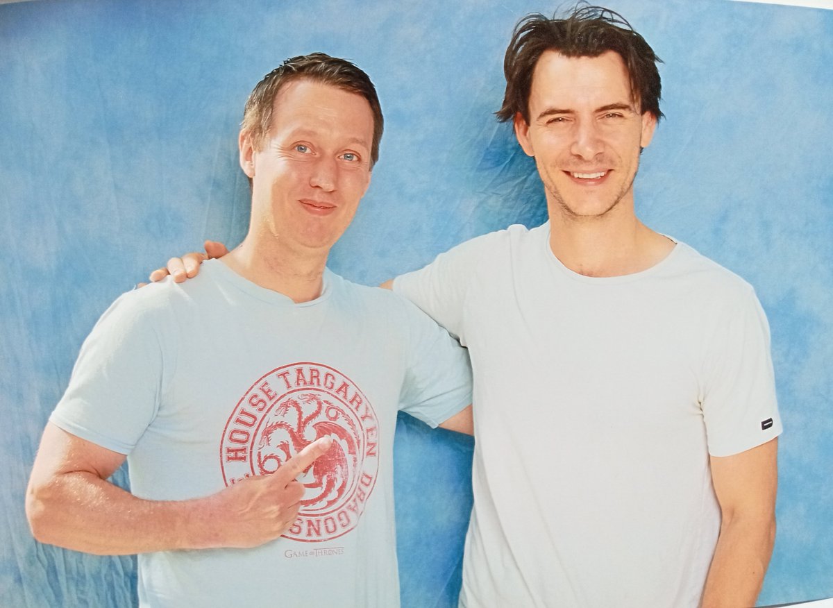 Genuine pleasure to meet Harry Lloyd aka Viserys Targaryen in S1 of game of thrones. One of the first characters and performances that really brought the show to life for me and set it apart.