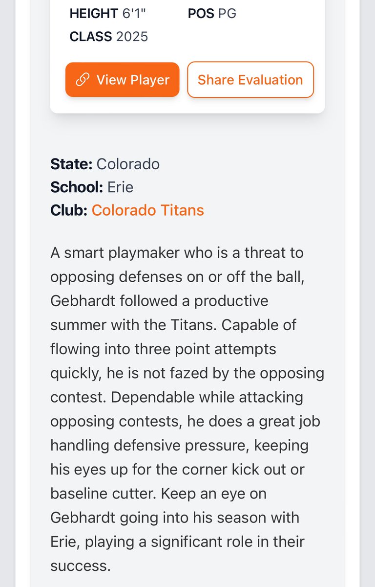 Very much appreciate the write up <a href="/PrepHoopsCO/">Prep Hoops Colorado</a> <a href="/claytonconover/">Clayton Conover</a> !!
Big season ahead <a href="/ErieTigersHOOPS/">Erie Boys🏀</a>