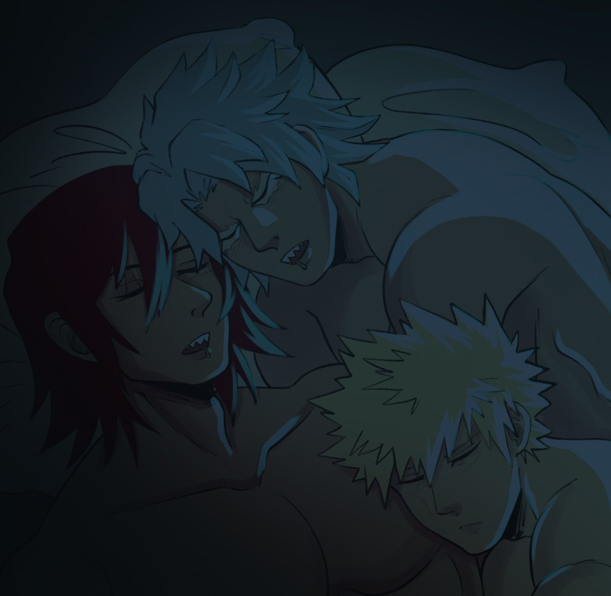 For the <a href="/TsKrBkEvents00/">KiriTetsuBakuEvents2024-KrTsBk Fall Week!</a> for my giftee <a href="/MaxxedOutArt/">MaxxedOut (comms open)</a> #TsKrBkExchange24 🫡✨