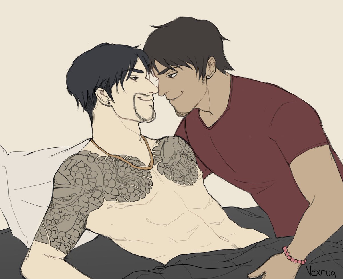 vexrua's tweet image. Bed hair :3 #kazumaji