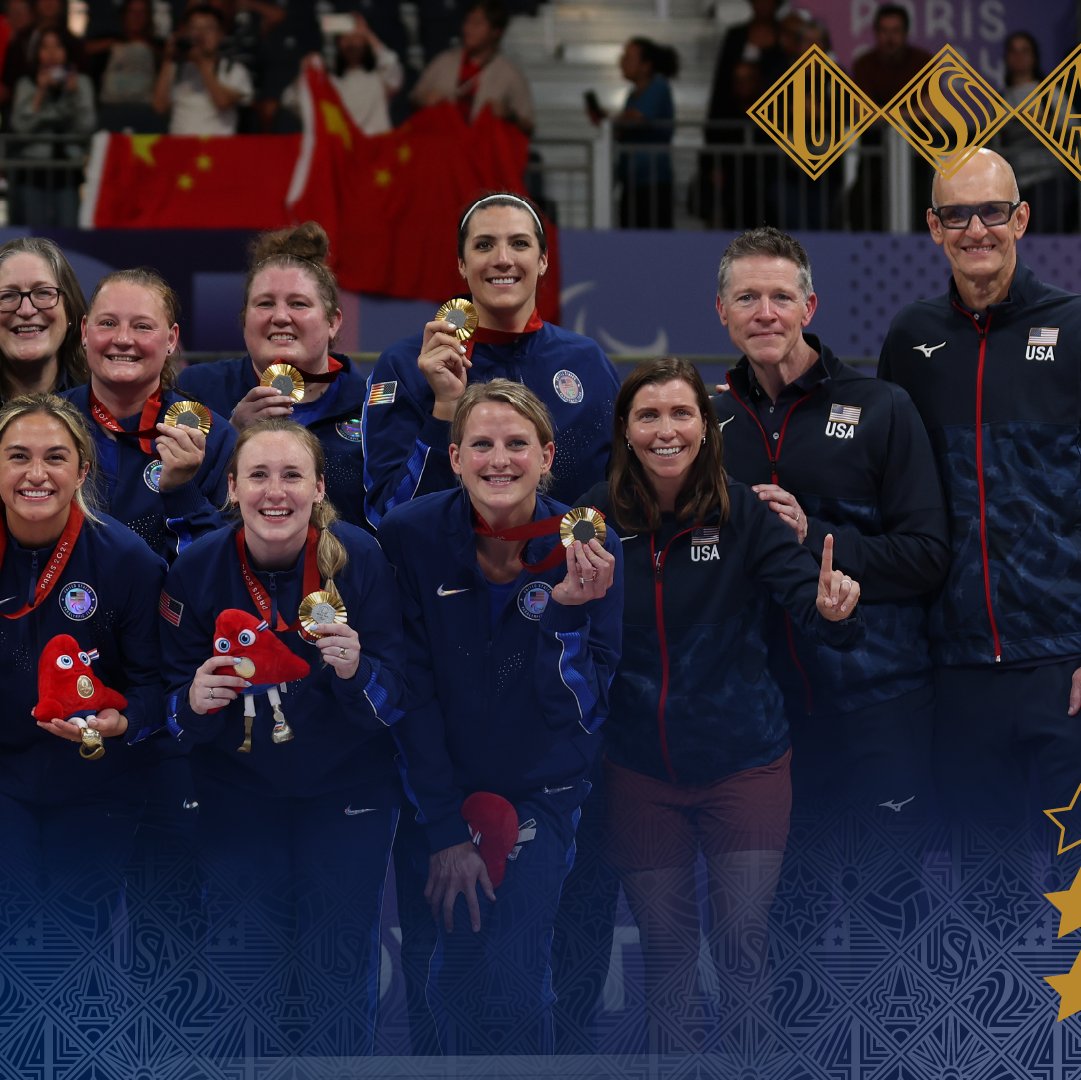 GOLD MEDALISTS! 🤩

The three-peat is complete, congratulations to the U.S. Women's Sitting National Team!

#ParisParalympics