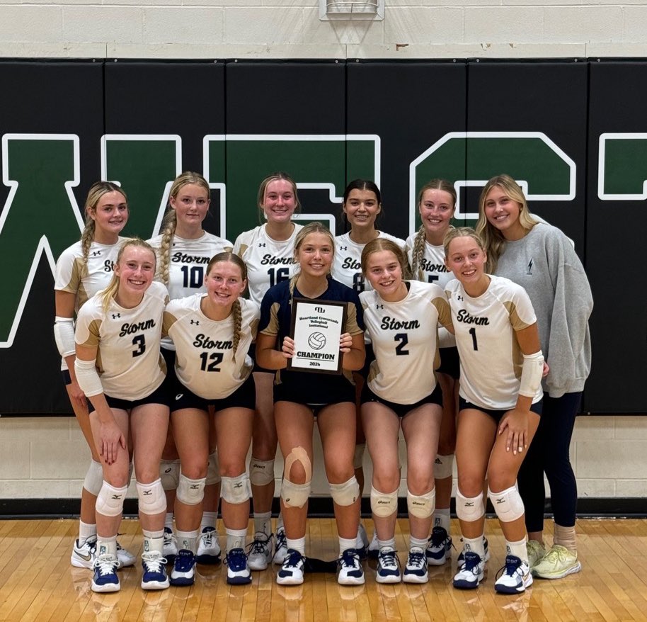 Millard West Tourney Champs! 
Storm takes Millard West 2-1 to take the title. ⚡️🏐⚡️
#rollstorm #Allinallout