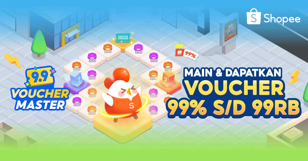 Insane_Praz's tweet photo. Main Voucher Master &amp; Dapatkan Voucher 99% s/d 99RB! Pakai Voucher-mu pada 9 September 2024. https://t.co/624nJR2i4V https://t.co/7wHEdKpFW2