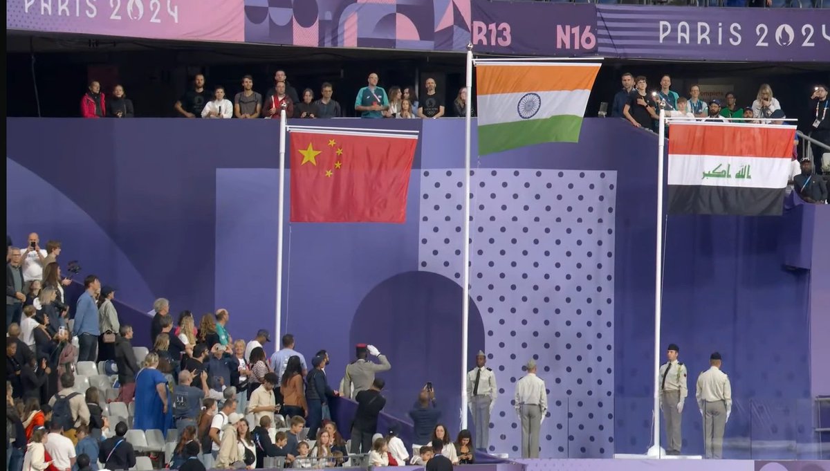 TheKhelIndia's tweet image. The moment where Indian Flag was at Top 🇮🇳🥹

Thank You Navdeep 🫡