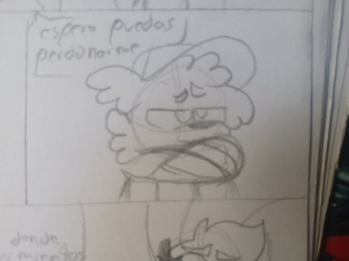 Meow_200730's tweet photo. Es raro que justo cuando estoy deprimida me toca hacer la parte sad del cómic
#ridles https://t.co/J3TEmJKH1o