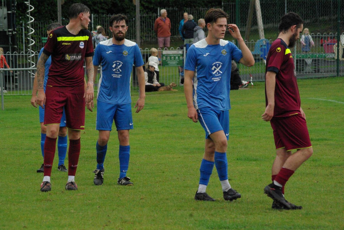 LiphookUnitedFC's tweet photo. 𝗙𝗧 | Liphook United FC 2️⃣ @overtonunited 2️⃣ (Pens 4-2)

We started poor, we allowed Overton to play. We didn't get close enough and we were punished early on. Once we went down 1-0, we started to grow into the game and we started to play out from the back with Grindel and Doweller showing their range of passing.

We got back into the game with a well worked goal that started from the back and finished off by the big no.9 Henry from a deep cross by Blaise. A goal that was well deserved from Henry. 
Henry was involved once again on the counter attack that saw him assist Luca with a smart finish at the back post.

After going 2-1 up, we were caught slipping from a corner. We failed to clear the ball and allowed the opposing player to have a free shot that was deflected off their own player and into the back of the net. 2-2 at half time.

Second half was very different, we controlled the game. As the game went on we carried on putting the pressure on Overton. We just couldn't find that final ball to create a match winning chance. All credit to Overton who defended well and had a handful of chances on the counter attack. Final whistle blew and straight to penalties it was. 

Overton stepping up first and missing, and Casey making a superb save for their second. Allowing TB, Keir, Luca and Ollie to put their penalties away and give us the win, taking us to the next round of the @HantsLeague Cup.

Best of luck to Overton for the rest of season. 

Man of the Match - Luca Theuma 🏆
Luca made an impact from the 1st minute to the last. He worked extremely hard on and off the ball and showed great quality when on the ball. 

#uptheblues 🔵