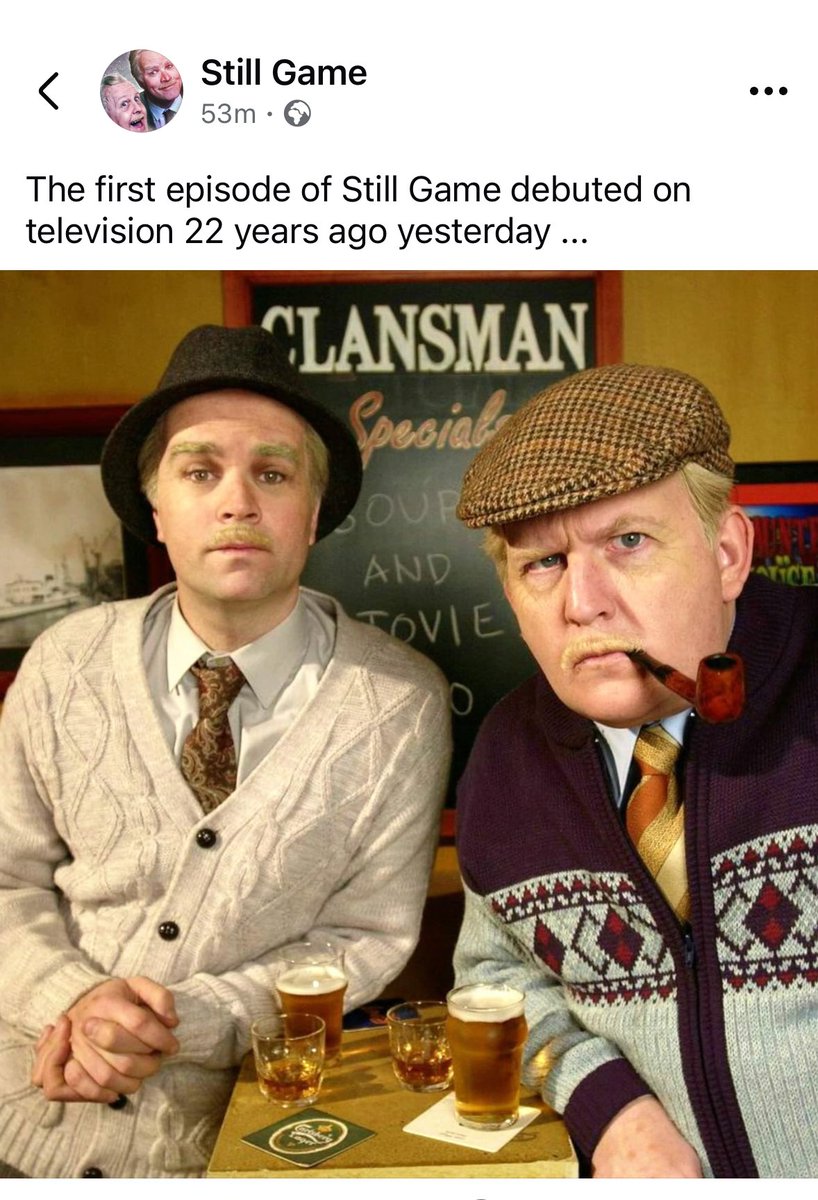 MrMHines's tweet image. 22 years ago today. Wow. Best of times. #StillGame