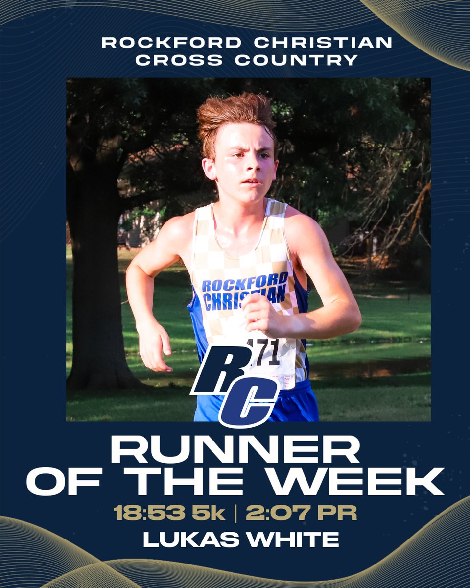 Big day out of Lukas White in his first ever varsity race. Dropped 2:00+ for a big 5k personal best.