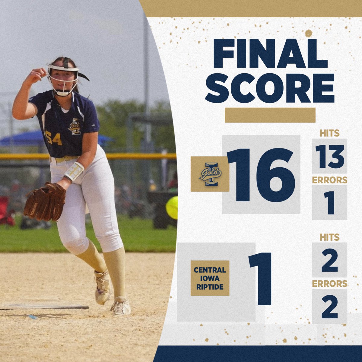 Iowa Gold Hesseltine (@iablitzgoldhess) on Twitter photo Great all around game! Bats were 🔥 Pitching and D were awesome! <a href="/CrissKobie/">Kobie Criss</a> 2-3, 3B, 4RBI, 2RS, 3SB <a href="/McCaulley_Riley/">Riley McCaulley</a> 2-3, 2RS, 3SB <a href="/sjbears06/">Sydney Bears</a> 2RBI 1B <a href="/tealeyschwing/">Tealey Schwingendorf</a> 1-1, 2RS, 2inn. 1hit, 2K’s, 0ER <a href="/Jocee_Walsh/">Jocee Walsh</a> 2-3, 2B, 2RS, 2inn. 1hit, 1K, 0ER <a href="/annika_price31/">Annika Price</a> solo 💣 Great all around game! Bats were 🔥 Pitching and D were awesome! <a href="/CrissKobie/">Kobie Criss</a> 2-3, 3B, 4RBI, 2RS, 3SB <a href="/McCaulley_Riley/">Riley McCaulley</a> 2-3, 2RS, 3SB <a href="/sjbears06/">Sydney Bears</a> 2RBI 1B <a href="/tealeyschwing/">Tealey Schwingendorf</a> 1-1, 2RS, 2inn. 1hit, 2K’s, 0ER <a href="/Jocee_Walsh/">Jocee Walsh</a> 2-3, 2B, 2RS, 2inn. 1hit, 1K, 0ER <a href="/annika_price31/">Annika Price</a> solo 💣