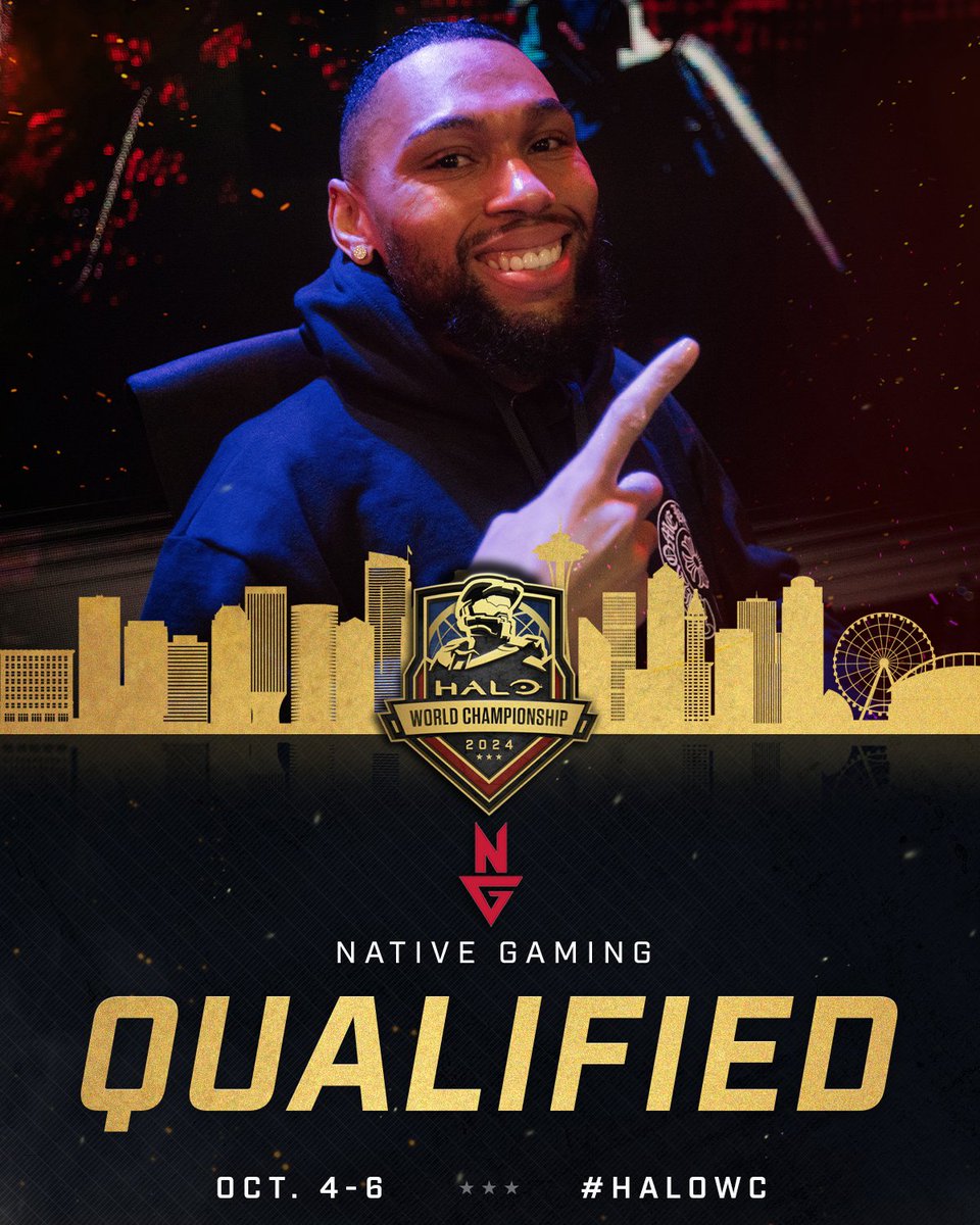 QUALIFIED! 🌎🏆

<a href="/NativeGaming/">Native Gaming</a> are going to the <a href="/Halo/">Halo</a> World Championship 2024!

#HaloWC #FearNoFight