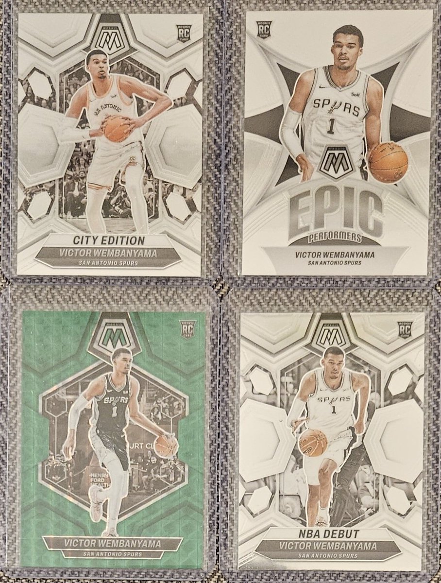 3bangerbreaks's tweet photo. #Hits from 2023-24 #Panini #Mosaic #Basketball #Blaster #Break
#TBBCrew #NBA #TBBCrewElite #IshSmith #Autograph #VinceCarter #KevonLoonet #Genesis #JaMorant #LebronJames #VictorWembanyama #LukaDoncic #JoelEmbiid #Shaq #JaysonTatum #KevinDurant #AI #AmenThompson #AusarThompson https://t.co/FOgYjmKzJ7