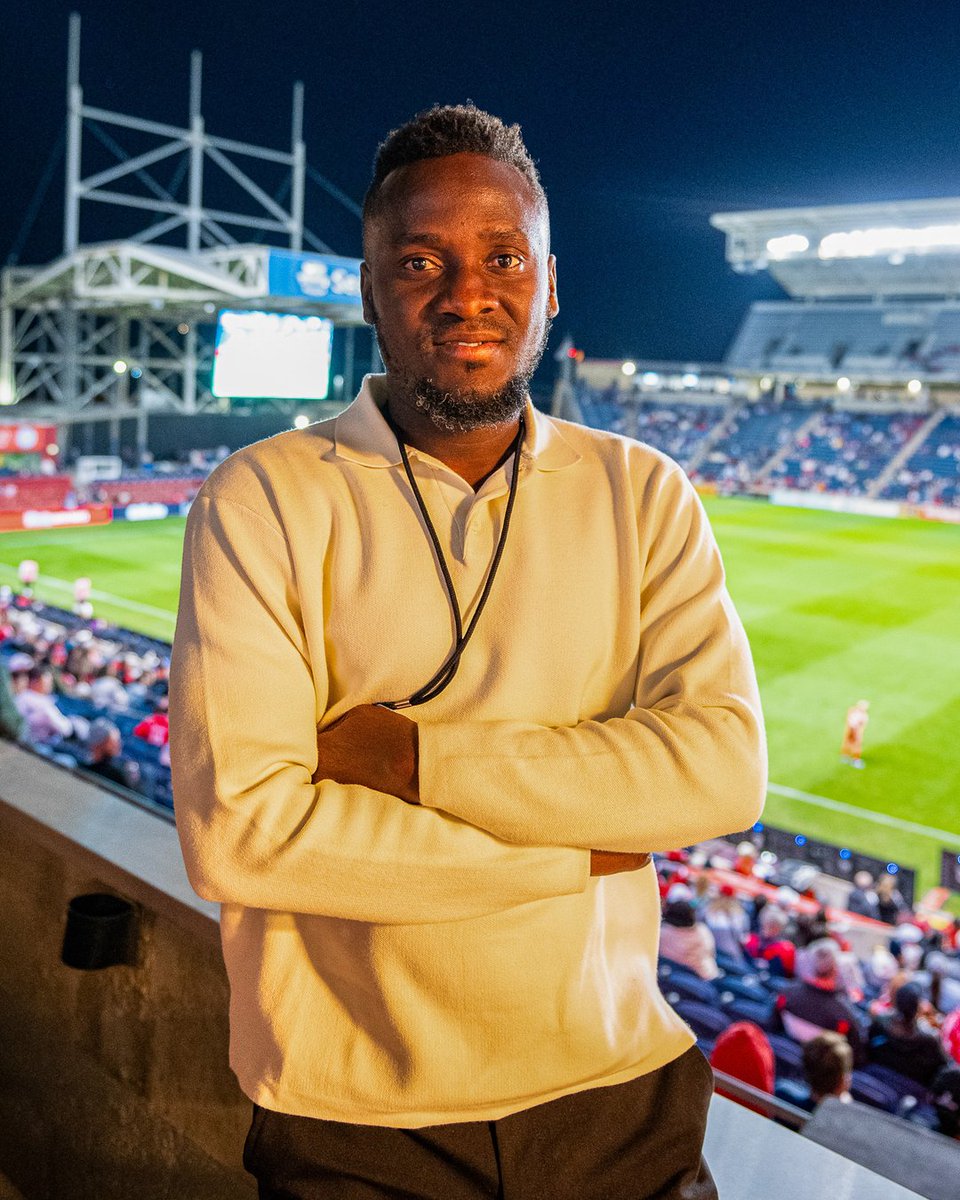 Former Fire forward David Accam is in the house! #cf97