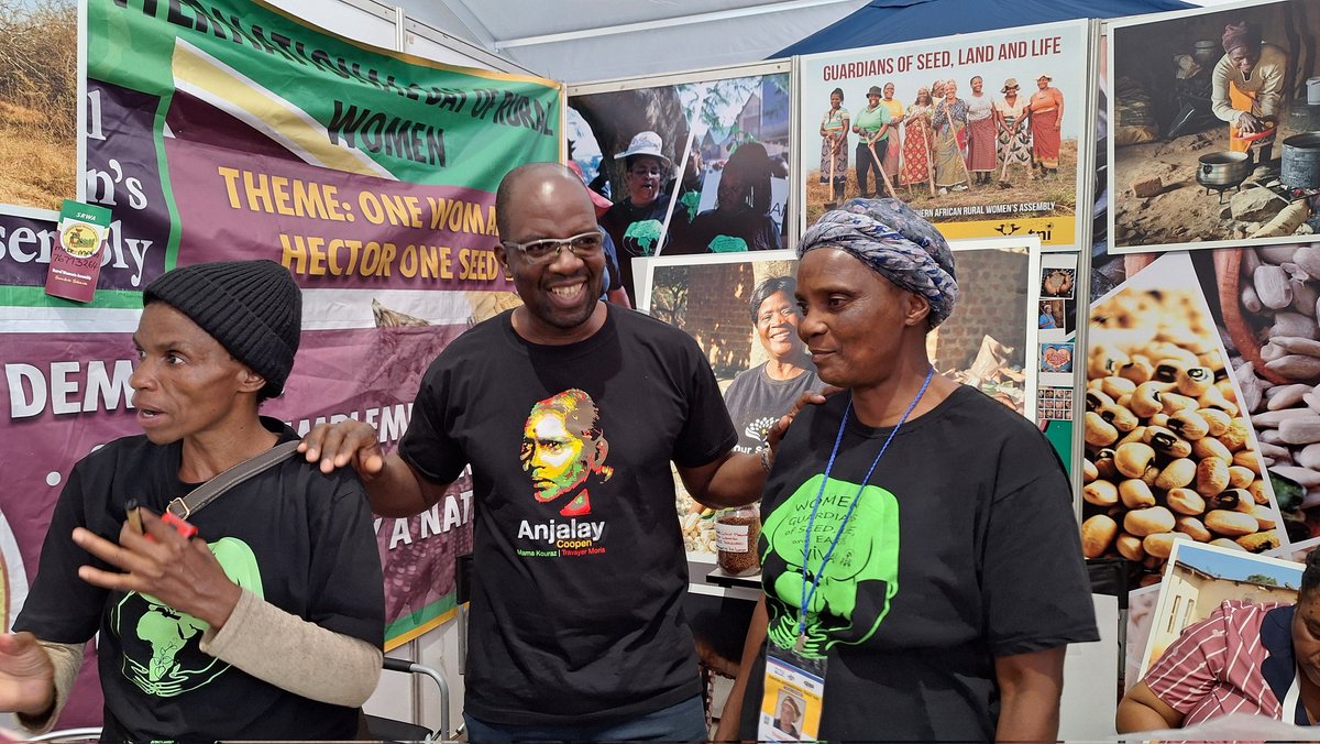 RuralWomen3's tweet photo. Today is the last day to get to Know what SRWA is and be well informed on the United Nation Declaration on the Rights of Peasants (UNDROP) 

#TradeFair2024 
#womenLandRighrs 
#EndGBV 
#SignUNDROP https://t.co/4neiBX3Ci8