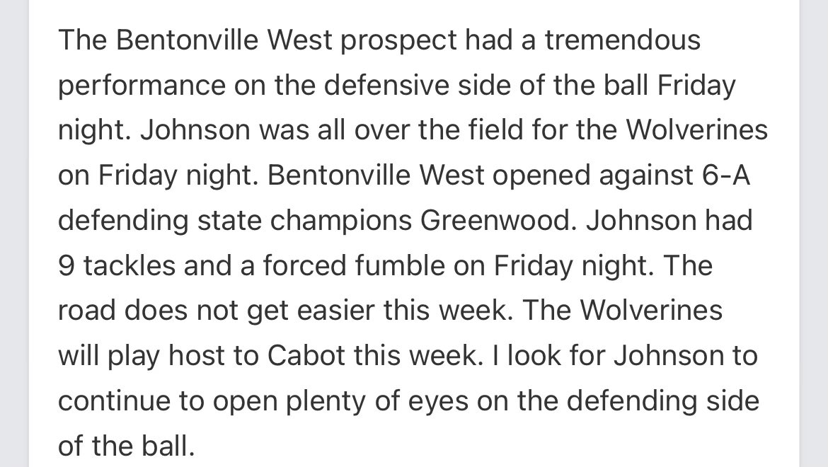Thanks for the write up. <a href="/PrepRedzoneAR/">Prep Redzone Arkansas</a>