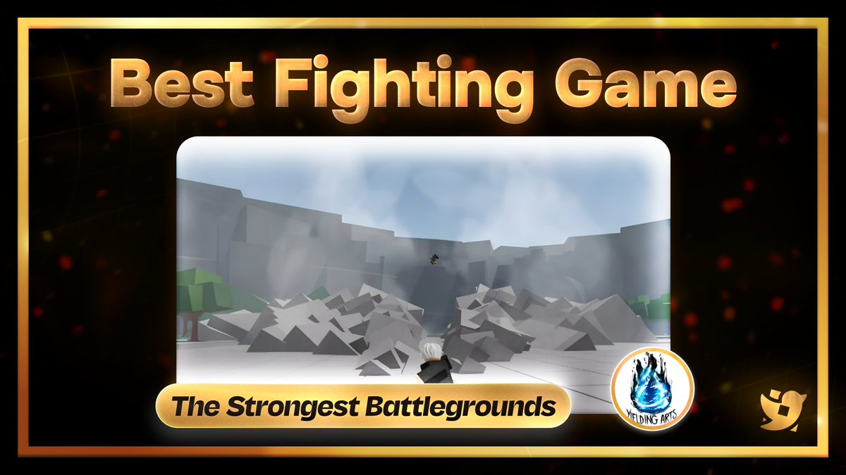 RTC (@roblox_rtc) on Twitter photo The Strongest Battlegrounds, made by <a href="/BedSleeper9/">freshfrenchfries</a>, has won the Best Fighting Game category! #Roblox The Strongest Battlegrounds, made by <a href="/BedSleeper9/">freshfrenchfries</a>, has won the Best Fighting Game category! #Roblox
