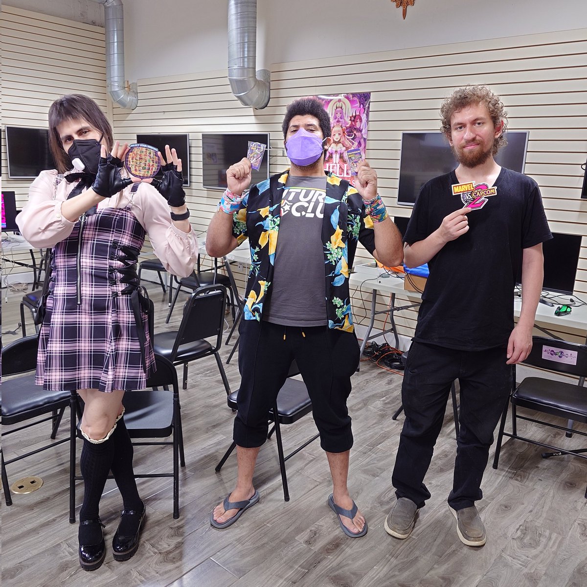 Game_Realms's tweet image. #Marvel vs #Capcom 2 top 3 winners for the #Sega #Dreamcast anniversary event at @Game_Realms with @DCCollectiv :

1. @magumausagi
2. @arcadegamesocal
3. @pulluptofu