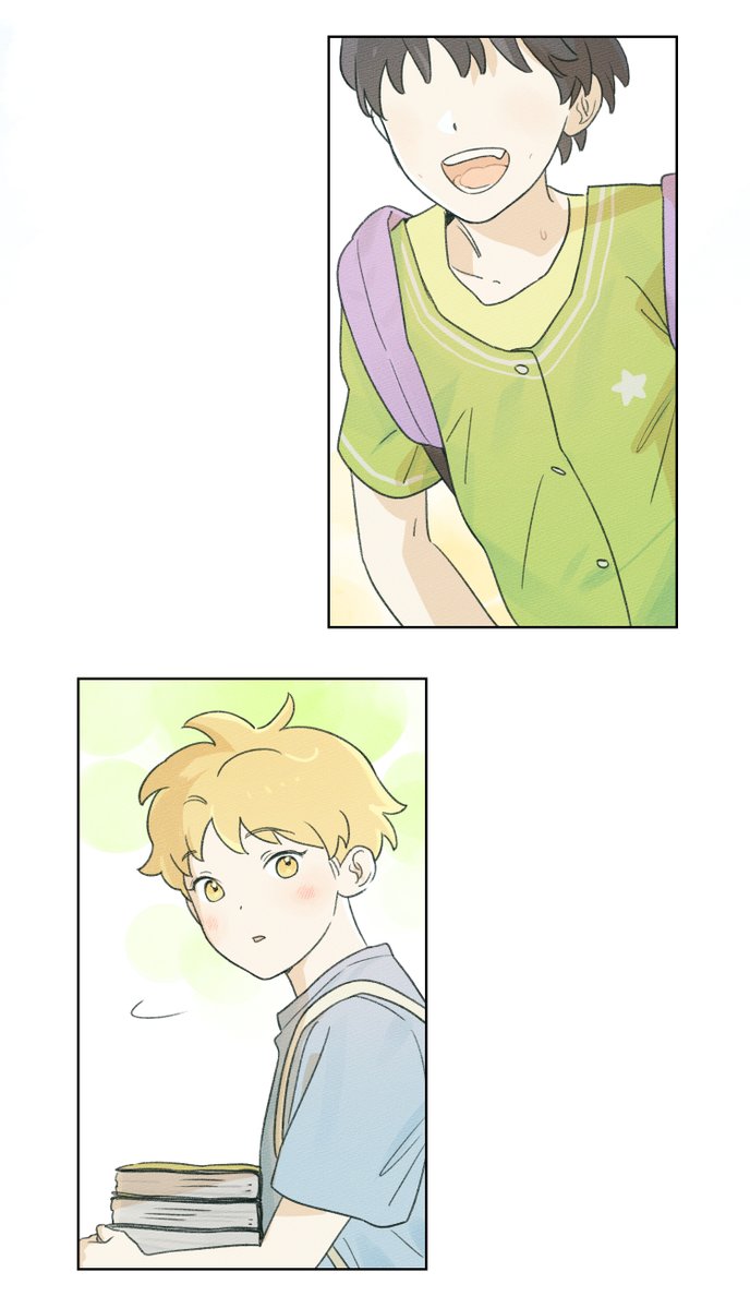 안녕하세요! 홍보가 조금 늦었지만...
지상최대공모전 2기를 통해 첫 도전만화 <좋아하는 건 지금이다!>를 올렸습니다☘️

옛 친구였던 나빈이와 하루 친구들의 힐링 로맨스 &amp; 성장 이야기를 담은 만화입니다!

보시는 분들이 편하게 즐겨주시길 바라요
✉️comic.naver.com/challenge/list…