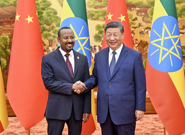 DavidGreenhh's tweet photo. "Somaliland's future shines bright as a pillar of stability in East Africa, and Ethiopia's unwavering commitment is a testament to that. In China, Ethiopia reaffirmed its dedication to the MoU and is on course to fully recognize Somaliland. The key to a prosperous Horn of Africa https://t.co/28cOjXOT0x