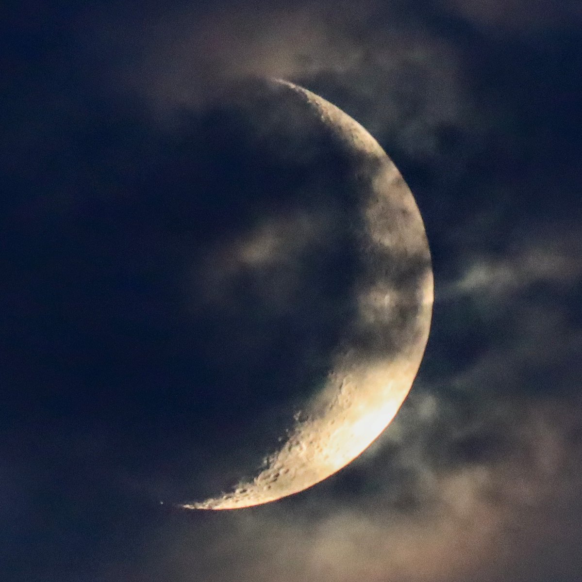 Partly cloudy or partly moony?