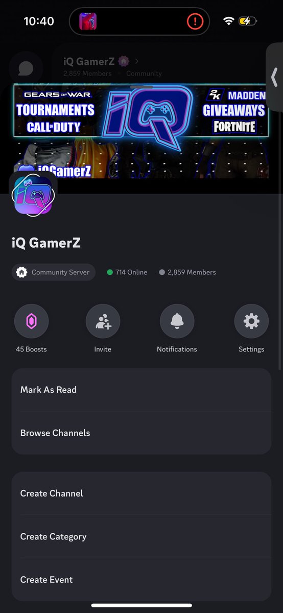 Almost 1000 members online right now !!!! #WeTheBest #IQgamerz <a href="/IQGamerz_/">iQ GamerZ</a>