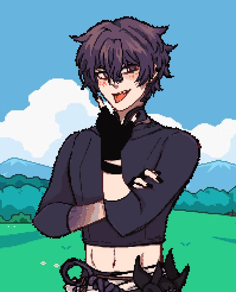 anugiee's tweet photo. You open Fields of Mistria and Shoto greets you instead...

#ArtoftheRogue https://t.co/wyDBuLdiOl