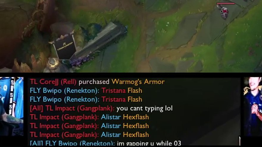 LCSOfficial's tweet photo. [All]: TL Impact (Gangplank): clam dwon

#TalkYourSplit https://t.co/euGNZ6rsyU