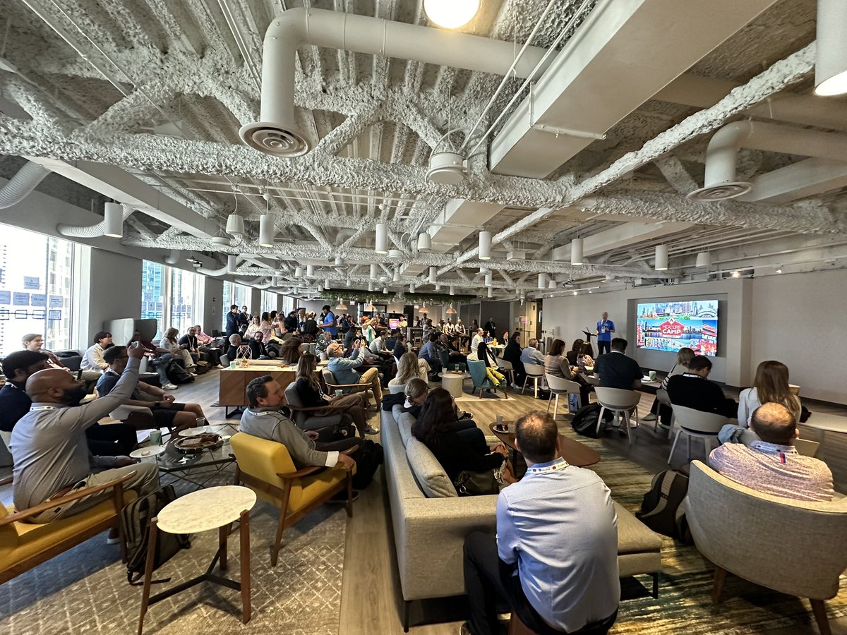 Huge shout out to all of the #Measurecamp Chicago organizers - this was a FANTASTIC first Measurecamp in every way! Great turnout, great conversations/sessions, amazing food, spectacular venue. Such a great day. Kudos!