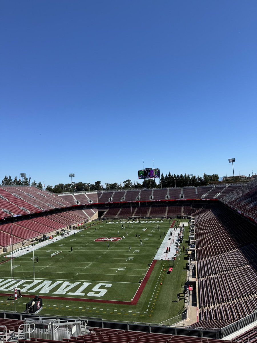 slamdunk406's tweet image. I’ve arrived for Stanford vs. Cal Poly. 

#Stanford #CalPoly #ACCFB