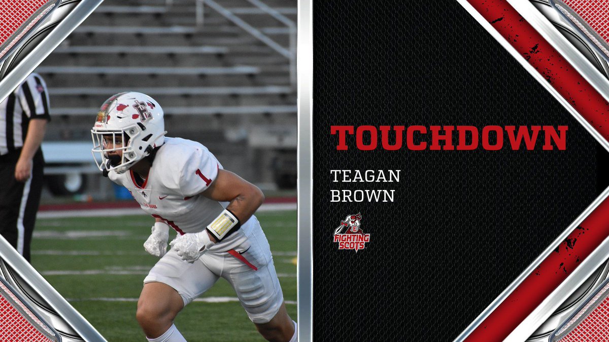 TOUCHDOWN!!!!

#1 WR - Teagan Brown
