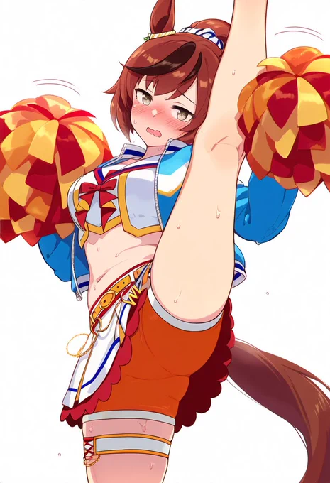 (うぅ～...めっちゃ見られてる~!)