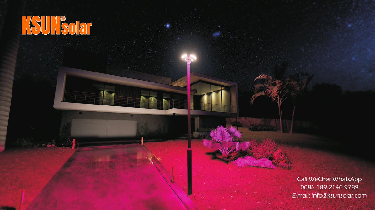 KsunsolarCare's tweet image. New Design Solar Garden Light
White light + warm light + RGB, three-color arbitrary mobile phone + remote control switching
Detachable, saving 40% volume
Slope design, charging efficiency increased by 15%
The most cost-effective product of the same type.#ksunsolar #solarLEDlight