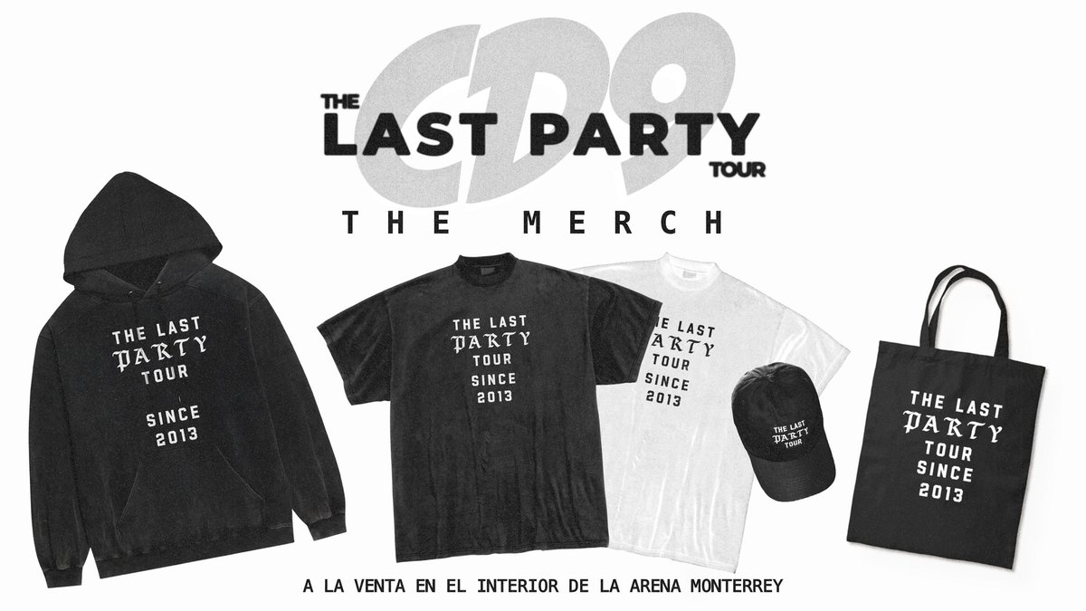 CD9's tweet image. 🫶🏻 CODERS DE MONTERREY, RECUERDEN QUE LA MERCH OFICIAL (EXCLUSIVA Y LIMITADA) ESTÁ A LA VENTA EN EL INTERIOR DE LA ARENA MONTERREY @ArenaMtyOficial
