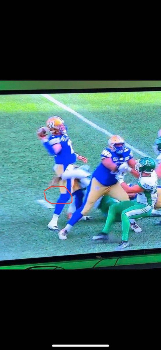 <a href="/mblairYQR/">Mitchell Blair</a> Wrapped his arms around his quads…. Low hit Mitch?