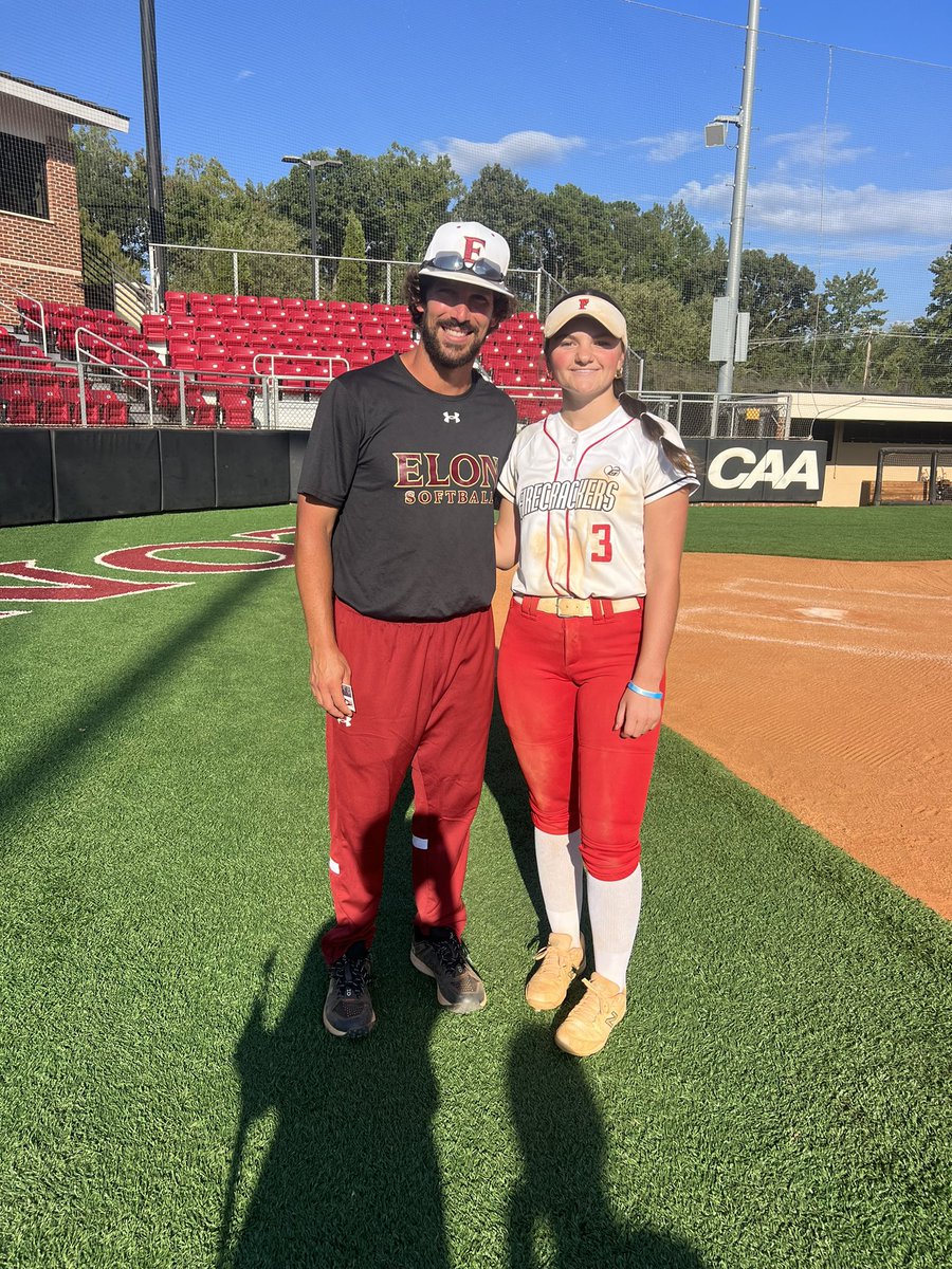 Allie Dawson (@3alliedawson) on Twitter photo Always a great time at <a href="/ElonSoftball/">Elon Softball</a> !! Thank you to all the Coaches, staff, and players for another amazing camp! Now heading to Virginia to join my <a href="/firecrackersmm/">Firecrackers Medina/Miller</a> girls for our first fall ball tourney . Enjoying the process!! <a href="/CoachSophDevesa/">Sophia Devesa</a> Always a great time at <a href="/ElonSoftball/">Elon Softball</a> !! Thank you to all the Coaches, staff, and players for another amazing camp! Now heading to Virginia to join my <a href="/firecrackersmm/">Firecrackers Medina/Miller</a> girls for our first fall ball tourney . Enjoying the process!! <a href="/CoachSophDevesa/">Sophia Devesa</a>