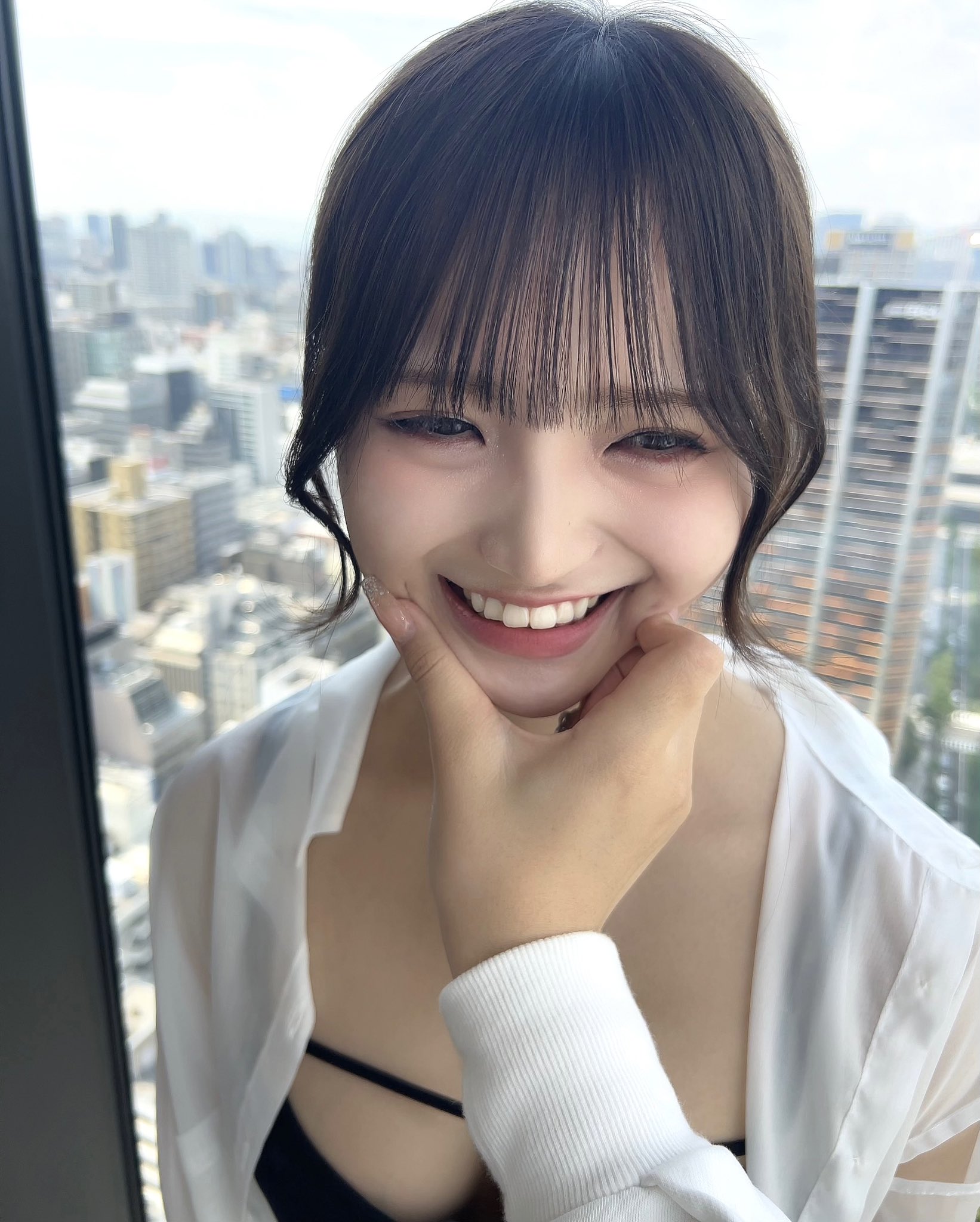 【値下げ】NMB48 早川夢菜 直筆サイン入り写真 2021.July B 私、早川夢菜はNMB48を卒業します。 2020年9月12日にNMB48に加入