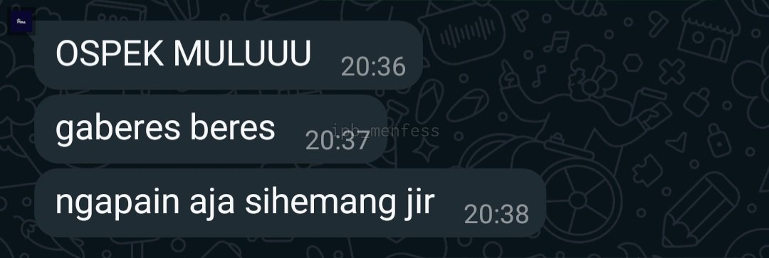 DILARANG KIRIM WTS, EVENT BERBAYAR, INFO KOS, DLL tweet media