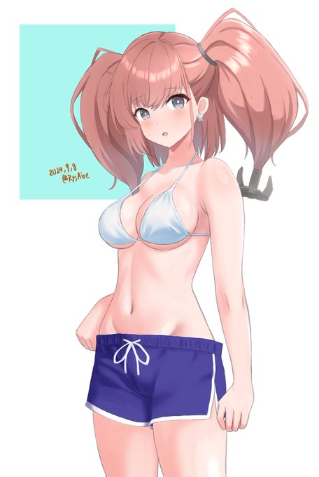 「提督さん、こういうのが好きなんだ? まあ、いいけど」
※2日遅れ

#アトランタ進水日 