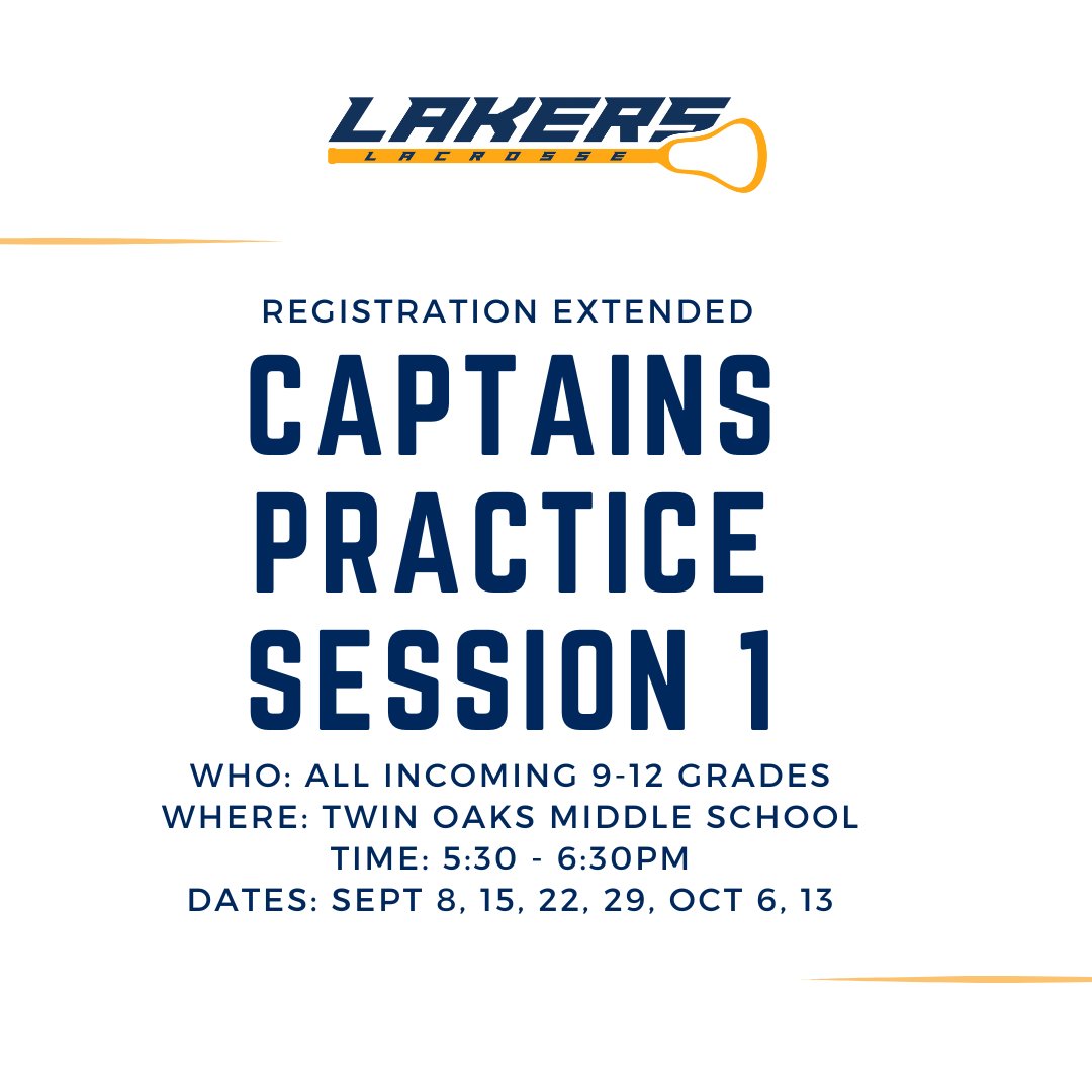 Captains Practice Session 1 starts TOMORROW. Registration still open! Find the link in our bio!
#ALLIN