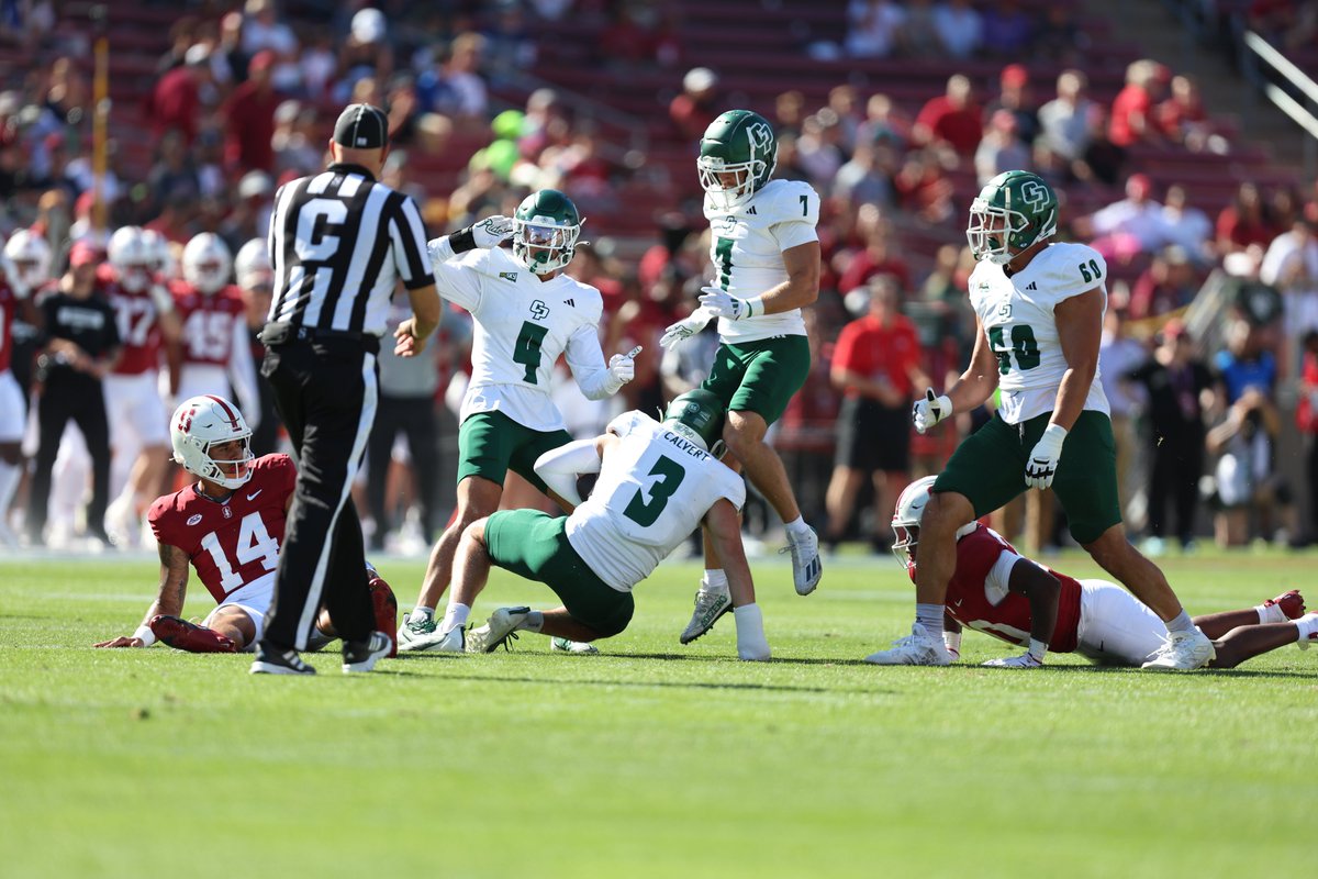 Ethan Rodriguez forcing the fumble and Ethan Calvert with the recovery! 

#RideHigh