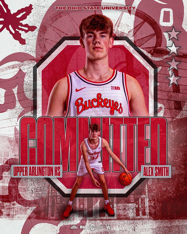 srpatterson's tweet image. Alex Smith from Upper Arlington has made a substantial move towards realizing his dream by pledging allegiance to Ohio State’s men’s basketball team. @alexx_smith26 #OhioState #eScoutRoom
escoutroom.com/eScoutRoom/Art…