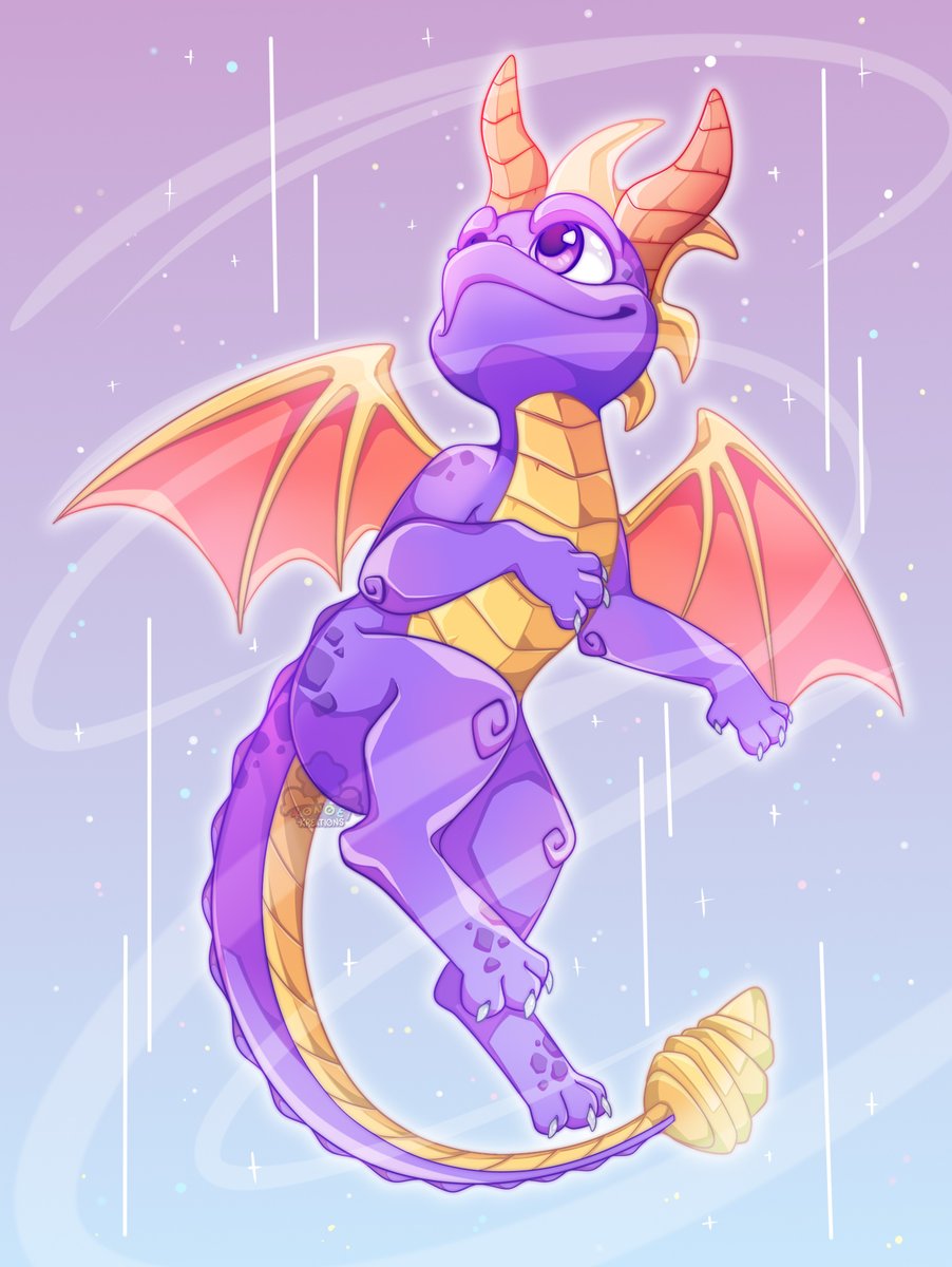 KonoeiKreations's tweet image. 💜❤️Happy Spyro Community Day!!~ &amp;lt;3