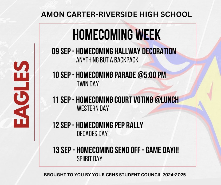 Amon Carter-Riverside High School tweet media