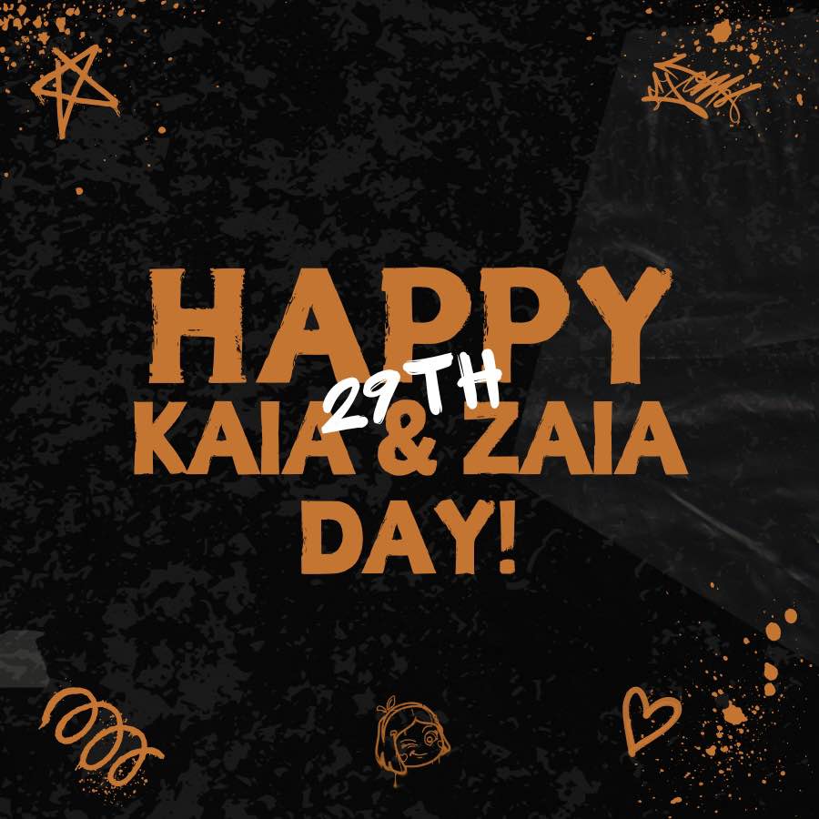 KAIALottePH's tweet photo. Happy Monthsary to ZAIA and KAIA✨

It's been another month since we enjoyed memories together. Let's continue to show our love and support to our KAIAmanan❣️

29th KAIAxZAIADay
#KaZAIAhanDay 
@KAIAOfficialPH #KAIA https://t.co/RvQV7kOCYA