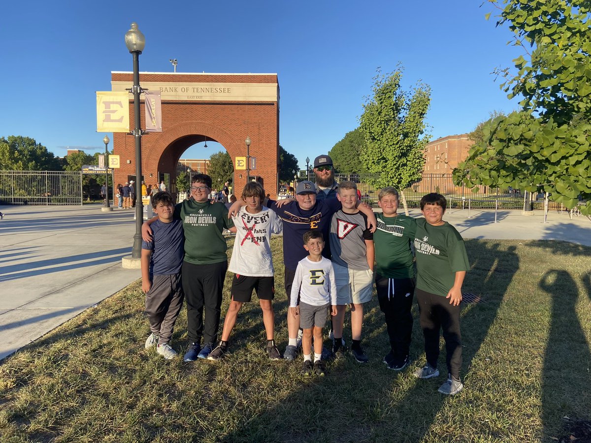 Greeneville Middle School Football (@gmsdevilsfb) on Twitter photo GMS Football supporting our next level Devils playing for <a href="/UVAWiseCavsFB/">UVA Wise Football</a> and <a href="/ETSUFootball/">ETSU Football</a>. GMS Football supporting our next level Devils playing for <a href="/UVAWiseCavsFB/">UVA Wise Football</a> and <a href="/ETSUFootball/">ETSU Football</a>.