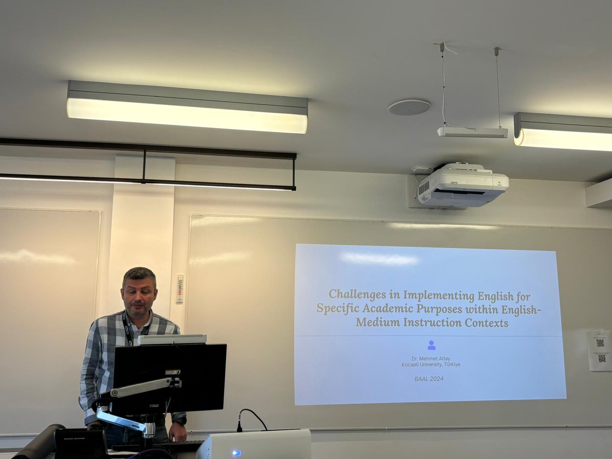 Presented my paper entitled "Challenges in Implementing English for Specific Academic Purposes in English Medium Instruction Contexts" <a href="/baal2024/">강희덕</a>