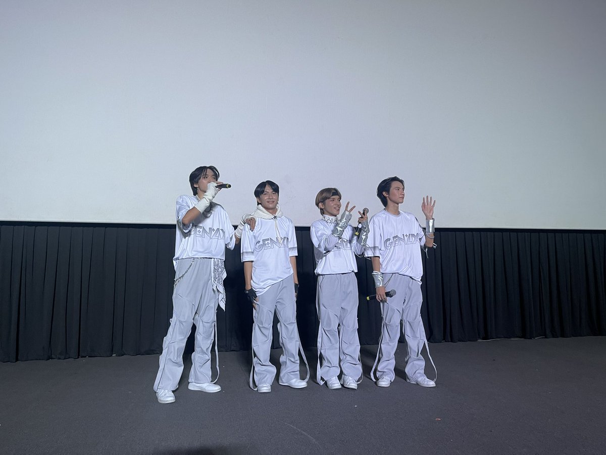 GenZixOfficial's tweet photo. Our hearts are filled with joy and happiness! A huge thank you to everyone who supported us yesterday, from the fan signing event and high-touch moments to the heart-pounding performances. Your energy and love made the day unforgettable! https://t.co/vpMld3s1mD